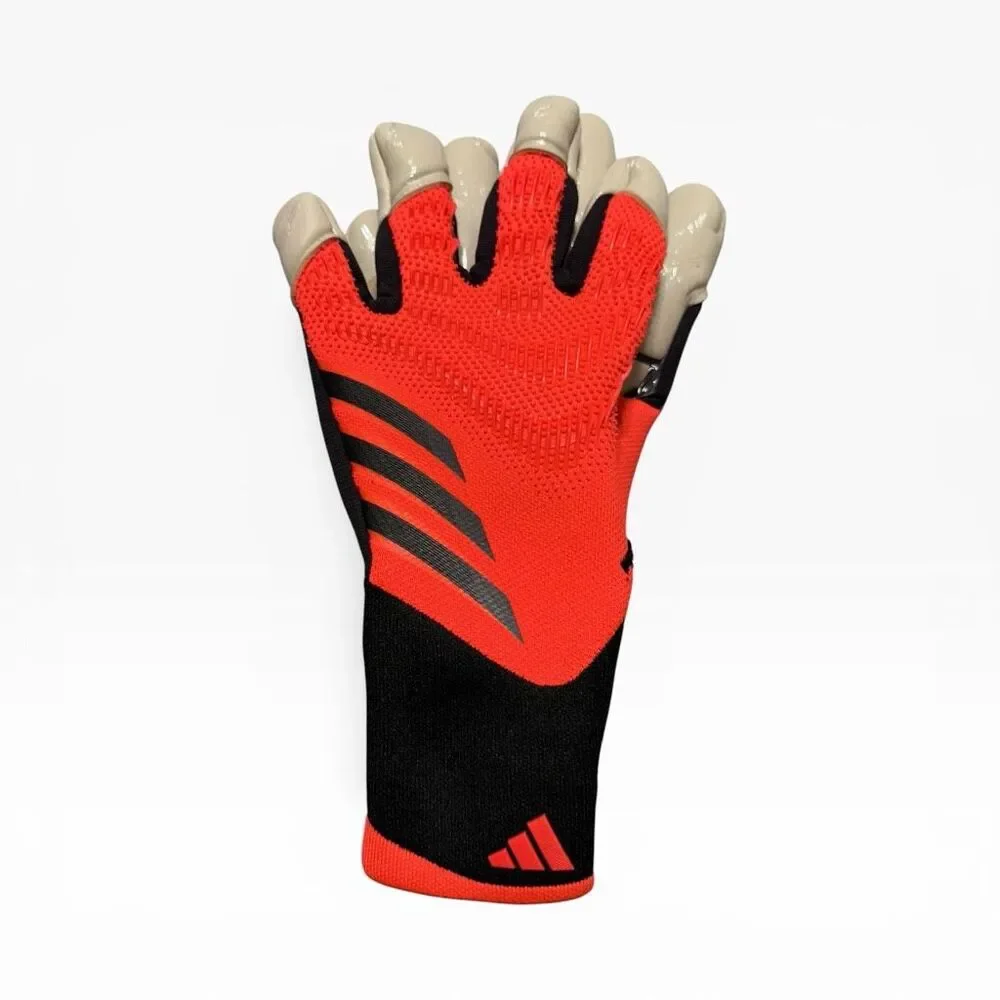 Adidas Predator Pro Hybrid Goalkeeper Gloves Lucid Red IX3865 size 8 New